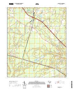 Harleyville 2020 topographic map thumbnail