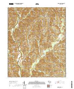 Hickory Grove 2020 topographic map thumbnail