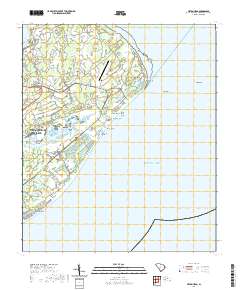 Hilton Head 2020 topographic map thumbnail