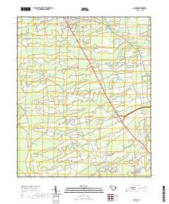 Horry 2020 topographic map thumbnail