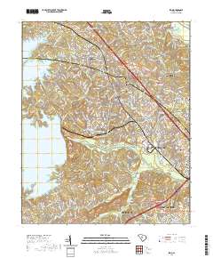 Irmo 2020 topographic map thumbnail