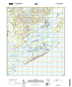 James Island 2020 topographic map thumbnail