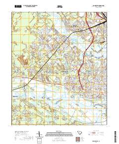 Johns Island 2020 topographic map thumbnail