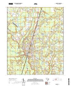 Kingstree 2020 topographic map thumbnail