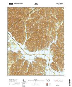Liberty Hill 2020 topographic map thumbnail