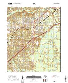 Lugoff 2020 topographic map thumbnail