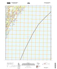 Magnolia Beach 2020 topographic map thumbnail