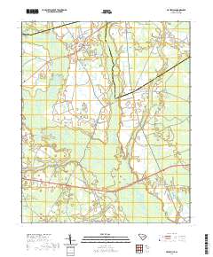 Mayesville 2020 topographic map thumbnail