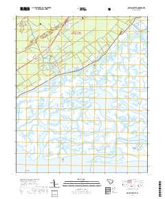 McClellanville 2020 topographic map thumbnail
