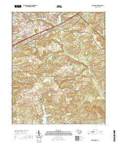 Messers Pond 2020 topographic map thumbnail