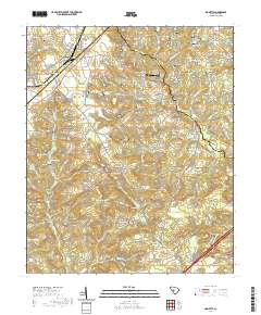 Monetta 2020 topographic map thumbnail