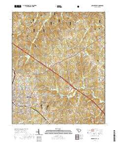Newberry East 2020 topographic map thumbnail