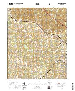 Newberry West 2020 topographic map thumbnail