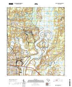 North Charleston 2020 topographic map thumbnail