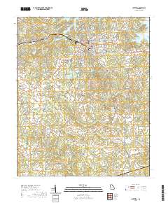 Hartwell 2020 topographic map thumbnail