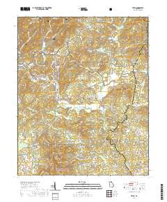 Helen 2020 topographic map thumbnail