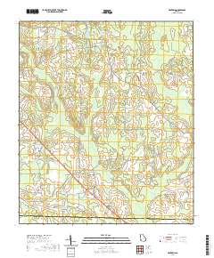 Hentown 2020 topographic map thumbnail