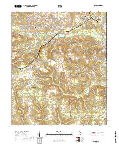 Hephzibah 2020 topographic map thumbnail
