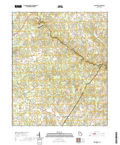 High Shoals 2020 topographic map thumbnail