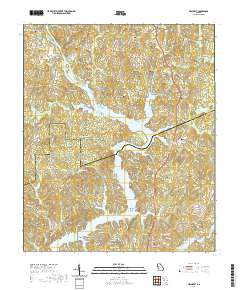 Hillcrest 2020 topographic map thumbnail