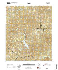 Hulett 2020 topographic map thumbnail