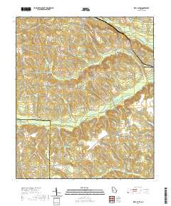 Ideal South 2020 topographic map thumbnail