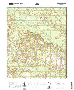 Jacksonboro Bridge 2020 topographic map thumbnail