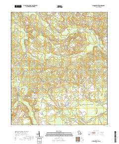 Jacksonville NE 2020 topographic map thumbnail