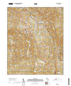 Jasper 2020 topographic map thumbnail