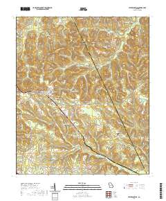 Jeffersonville 2020 topographic map thumbnail