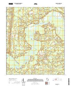 Jerusalem 2020 topographic map thumbnail