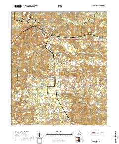 Junction City 2020 topographic map thumbnail