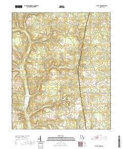 Kellys Pond 2020 topographic map thumbnail
