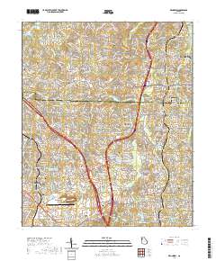 Kennesaw 2020 topographic map thumbnail