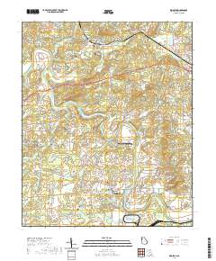 Kingston 2020 topographic map thumbnail