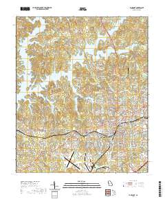 La Grange 2020 topographic map thumbnail