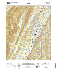 LaFayette 2020 topographic map thumbnail