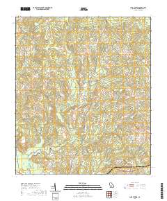 Lake Cypress 2020 topographic map thumbnail