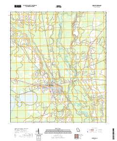 Lakeland 2020 topographic map thumbnail