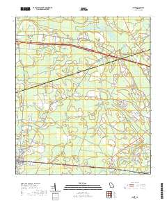 Lanier 2020 topographic map thumbnail