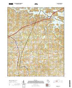 Lavonia 2020 topographic map thumbnail