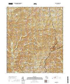 Macon NE 2020 topographic map thumbnail