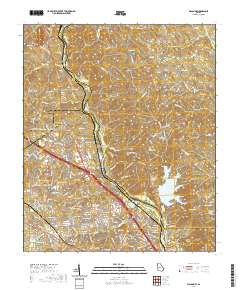 Macon NW 2020 topographic map thumbnail