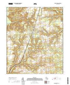 Marshallville 2020 topographic map thumbnail