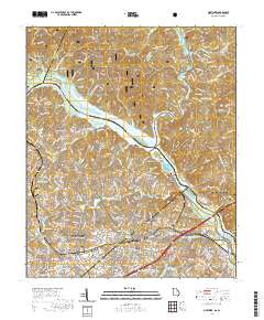 Martinez 2020 topographic map thumbnail