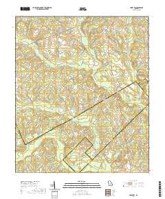 McRae NW 2020 topographic map thumbnail