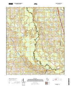 Hahira West 2020 topographic map thumbnail