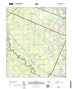 Meldrim SE 2020 topographic map thumbnail