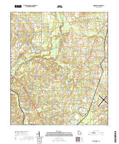Merrillville 2020 topographic map thumbnail