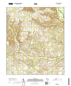 Methvins 2020 topographic map thumbnail
